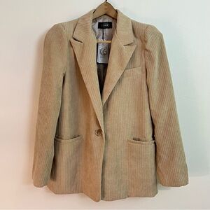 NWT Cider Corduroy Blazer / Size S / Tan
